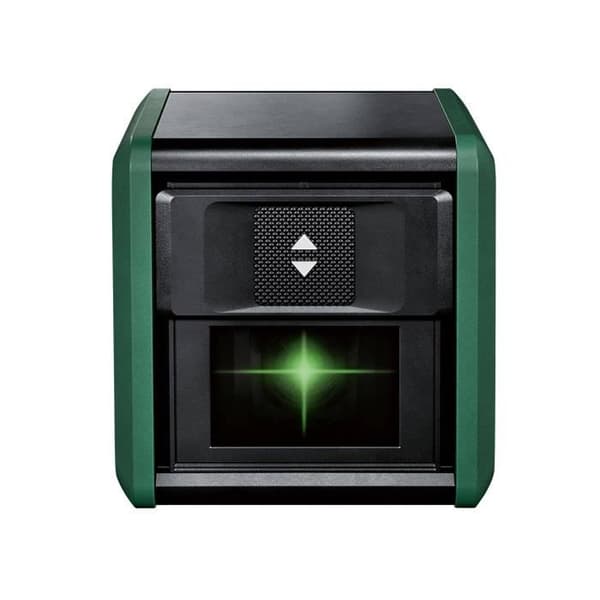 Bosch Quigo Green Set - Cross Line Laser - 12 m Range - Improved Accuracy