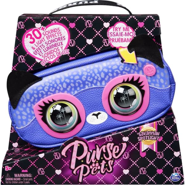 Spin Master Purse Pets Cheetah Belt Bag + Light and Sound