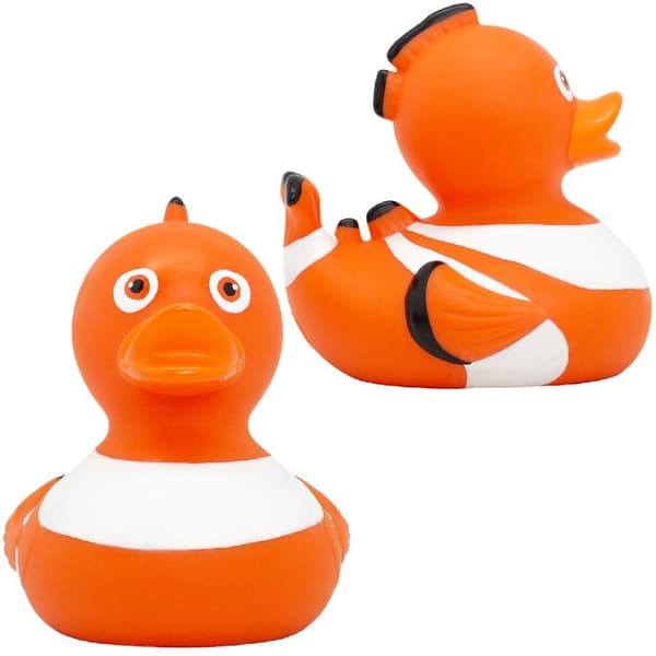 Lilalu Rubber Duck Clown Fish