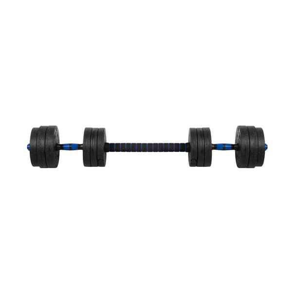 REBEL ACTIVE Adjustable Dumbbells 2x10 kg with Connector