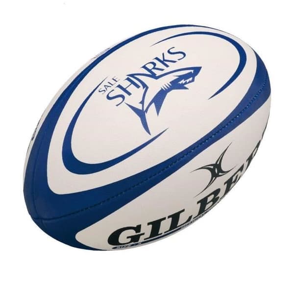 GILBERT Replica Rugby Ball - Sharks - Medium Size