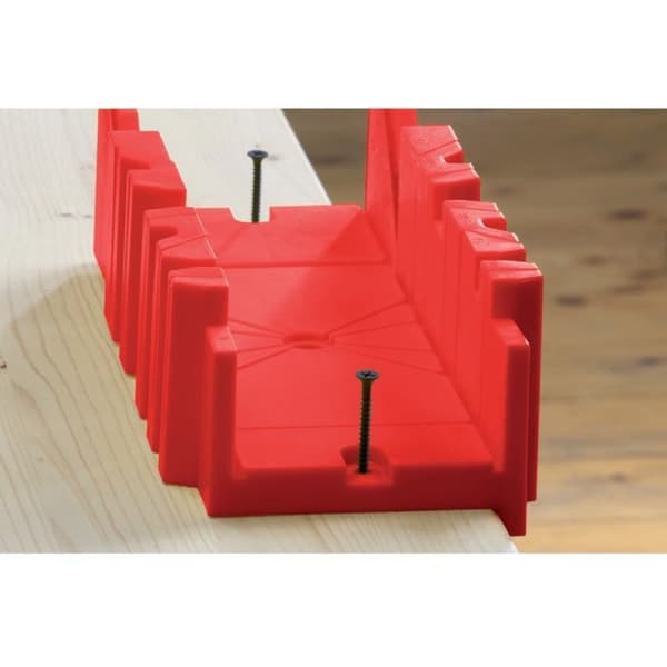 MEISTER Backsaw with Mitre Box - Red Metal