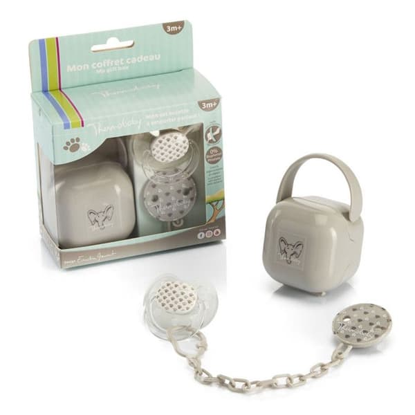 THERMOBABY Bottle Warmer Pack with Bottle and Feeding Accessories