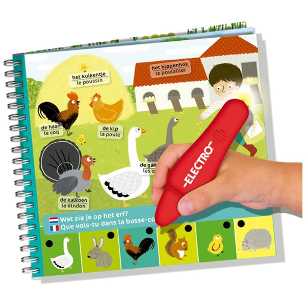 Jumbo Electro Wonderpen On The Farm - Interactive Learning Toy for Ages 2+