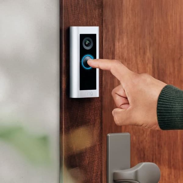 RING Pro Wired Video Doorbell + DIN Rail
