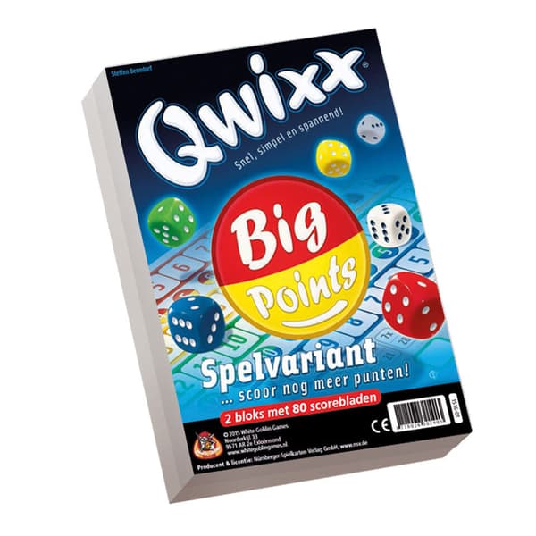 Qwixx Big Point - Expanded Version of the Classic Dice Game