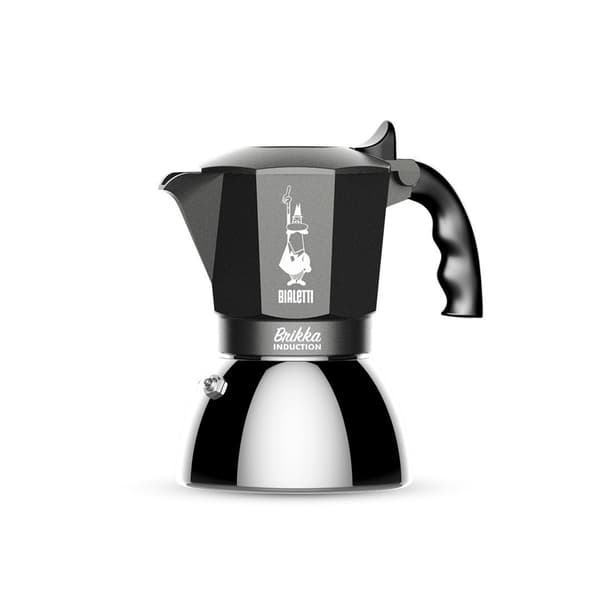 Bialetti Brikka Induction Coffee Maker 4TZ 180 ml Anthracite Silver