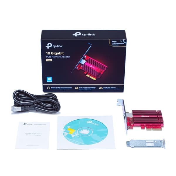 TP-Link TX401 10 Gigabit PCI Express Network Card Internal Ethernet