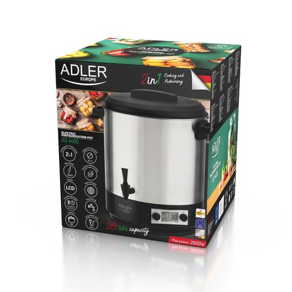 ADLER AD 4496 Electric Pasteurizer