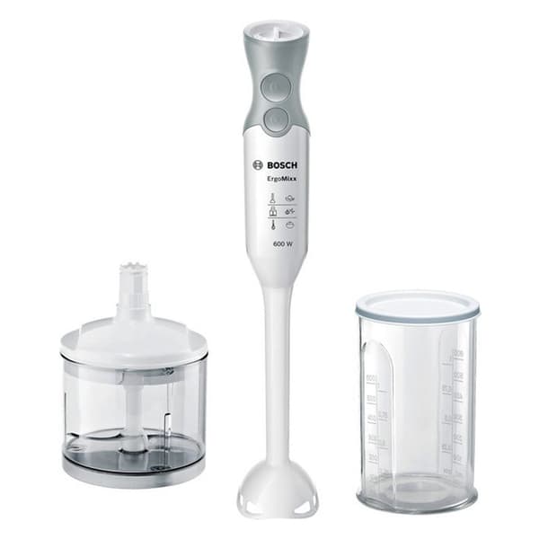 Bosch MSM66020 ErgoMixx Hand Blender Set 600W Grey/White