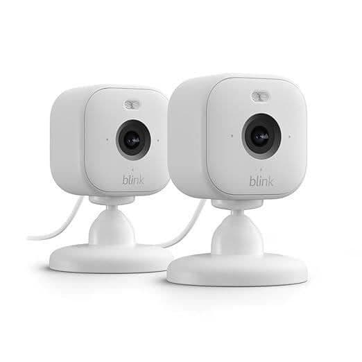 BLINK HOME SECURITY Camera - Mini 2 - 2-Camera System - White