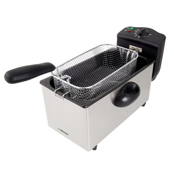 Esperanza Deep Fryer 3L 2200W Black White FALAFEL Single