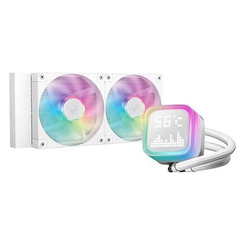 DeepCool LP240 All-in-One Liquid CPU Cooler 12 cm White