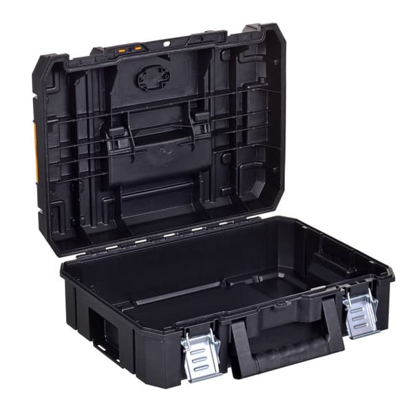 DeWALT DWST83345-1 TSTAK Shallow Tool Storage Case Black Yellow