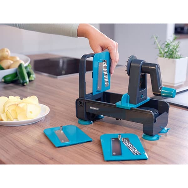 Leifheit Table Spiral Slicer Blue/Gray 3222