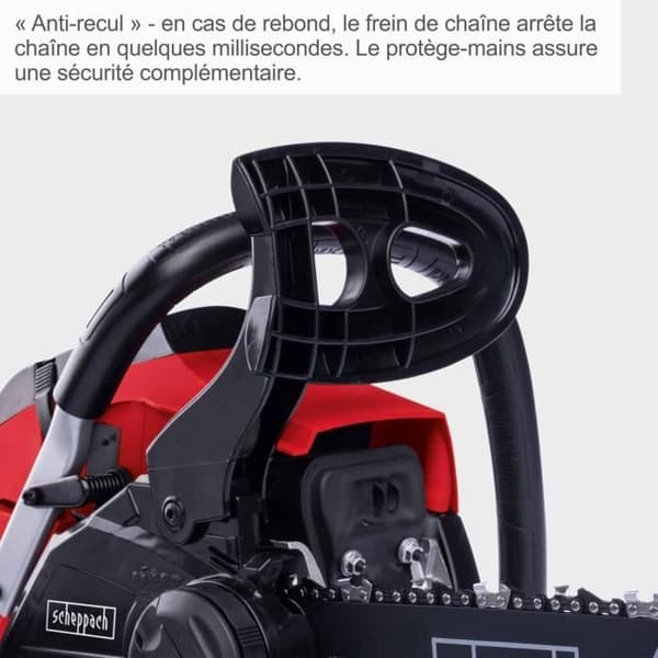 SCHEPPACH PCS38 Petrol Chainsaw - 38 CC - 35 cm ProCut Bar