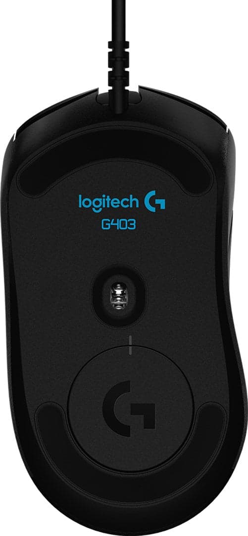 Logitech Gaming Mouse Wired 16,000 DPI Backlit 6 Buttons USB 2.0 (910-005632)