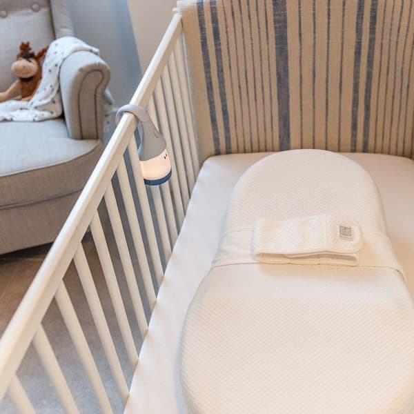 BEABA Cocoonababy Fitted Sheet - Cotton Flower - White