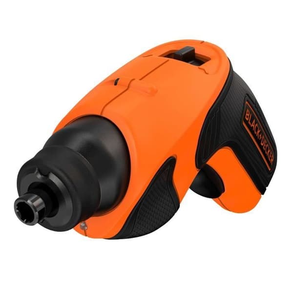 BLACK+DECKER Electric Screwdriver - 3.6V - LED - with 2 Bits - CS3651LC-QW