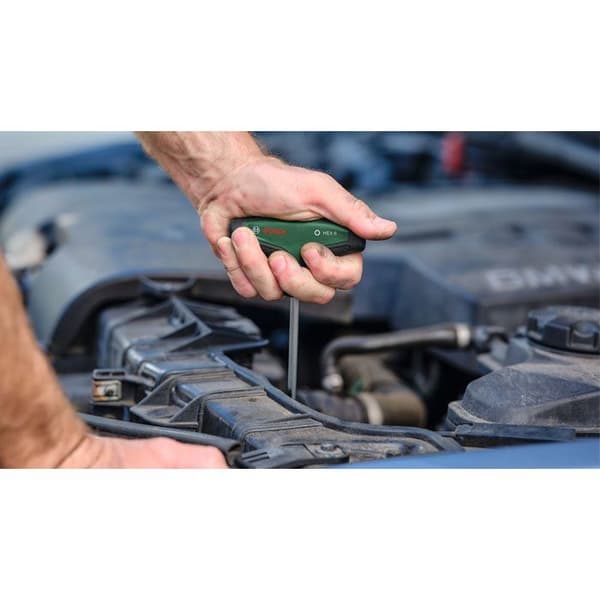 BOSCH 7-Piece T-Handle Hex Screwdriver Set - Sizes 2 to 10 mm