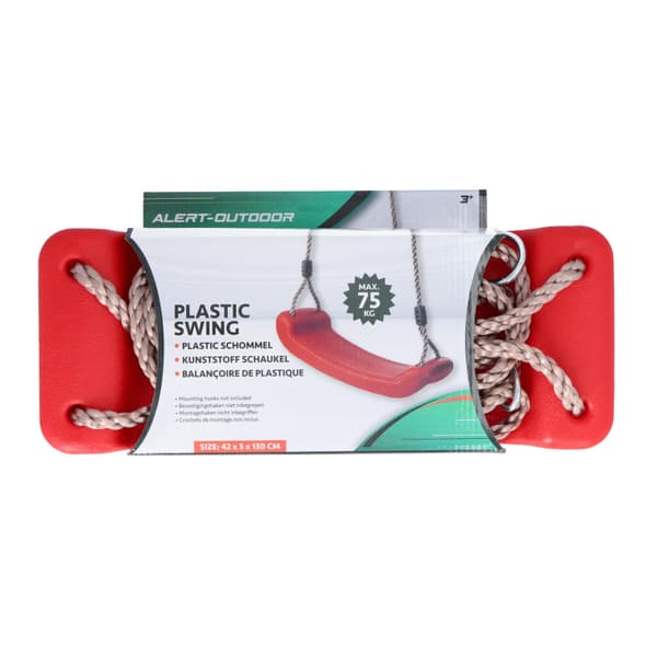Alert Outdoor Swing Board Red