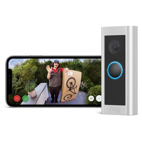 RING Pro Wired Video Doorbell + DIN Rail