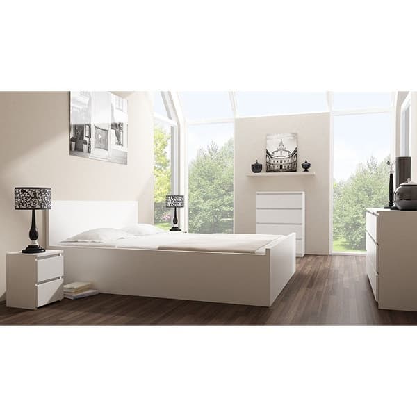 Topeshop Chest of Drawers M5 White Modern