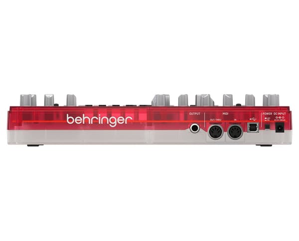 Behringer TD-3-SB Bassline Synthesizer Red Transparent