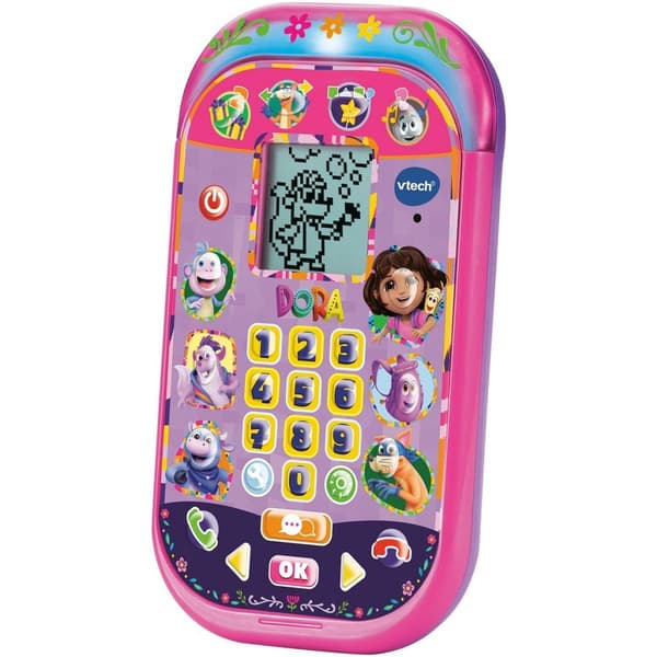 VTech Dora Discover & Learn Smartphone - Light and Sound - Educational Toy