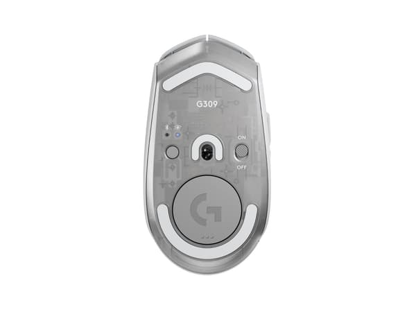 Logitech G G309 Wireless Gaming Mouse - Optical - 6 Buttons - White (910-007207)