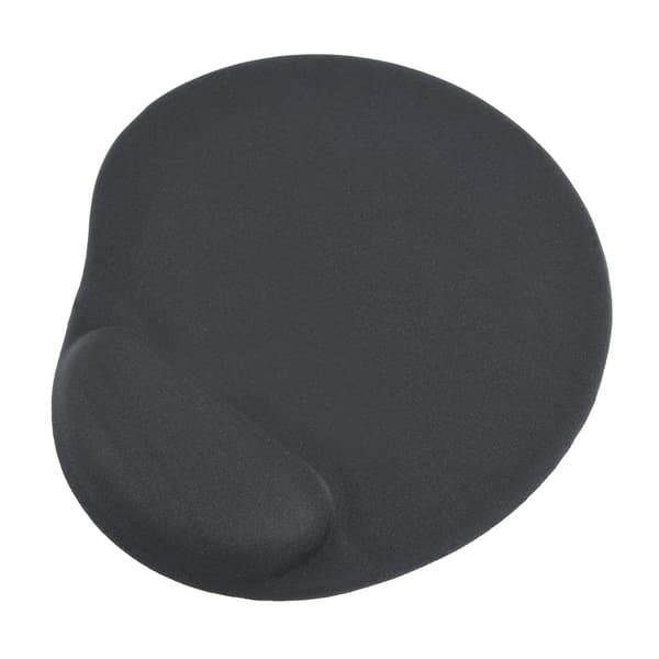 Gembird Mouse Pad with Gel Wrist Support Black