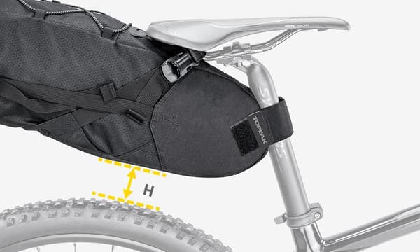 Bike bag  Topeak Loader Backloader (under saddle 15 litres)