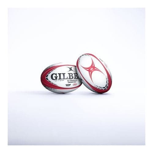 GILBERT Training Rugby Ball - GTR4000 - Red - Size 4