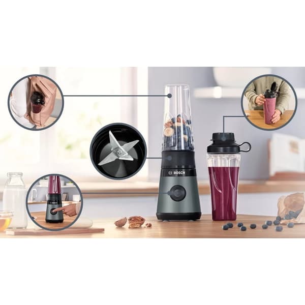 Bosch MMB2111S VitaPower Series Blender 450W Anthracite/Black