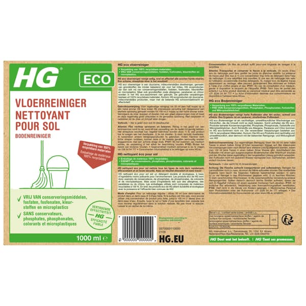 HG ECO Floor Cleaner 1 L
