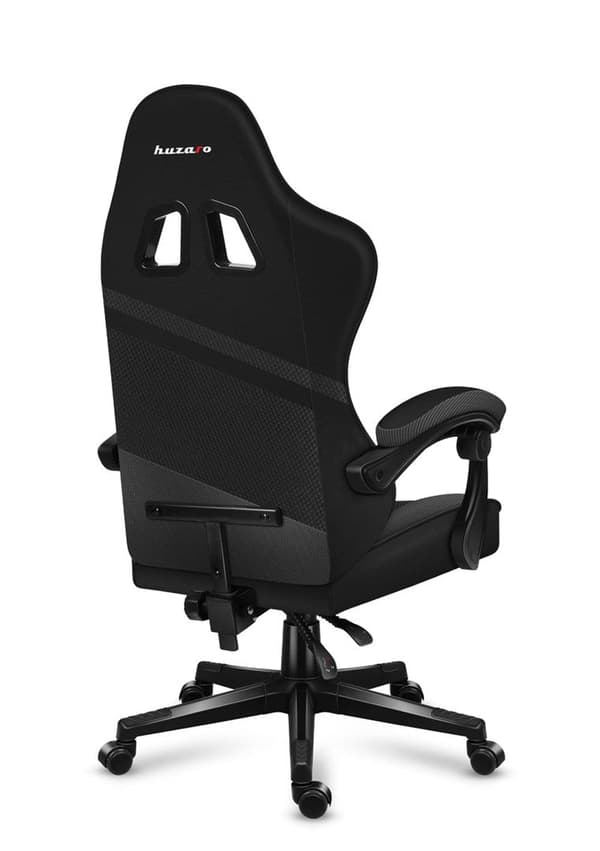HUZARO FORCE 4.4 Carbon Gaming Chair with Adjustable Backrest and LED Lighting