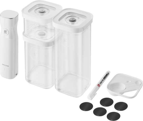 Zwilling FRESH & SAVE CUBE Vacuum Starter Set - Size S - 6-Piece (1011370)