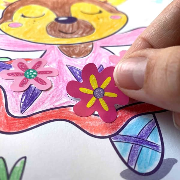 3-in-1 Glitter Coloring Activity Book