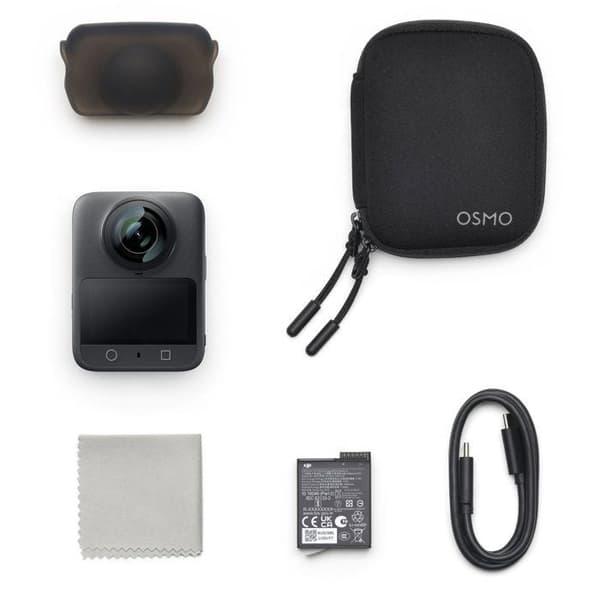 DJI Osmo 360 Camera - 1" Sensor - Native 8K Video 360-camera 1-sensor 8K-video 360-foto