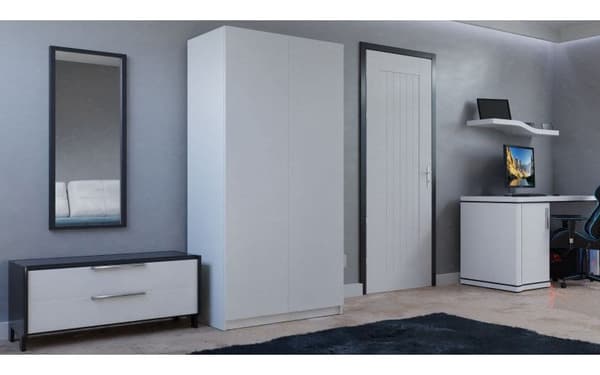 Wardrobe SD-90 White