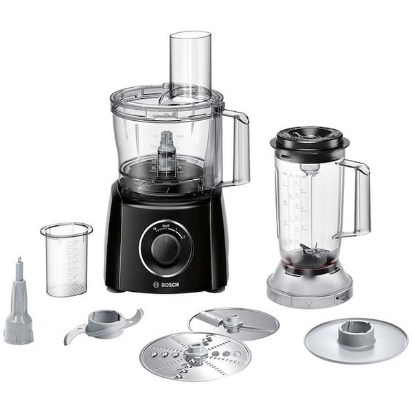 Bosch MCM3201B Food Processor 800W 2.3 L Black Transparent