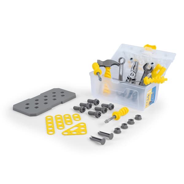 Dolu Tool Box Playset with 30 Toy Tools 3 Years+ 30-Piece