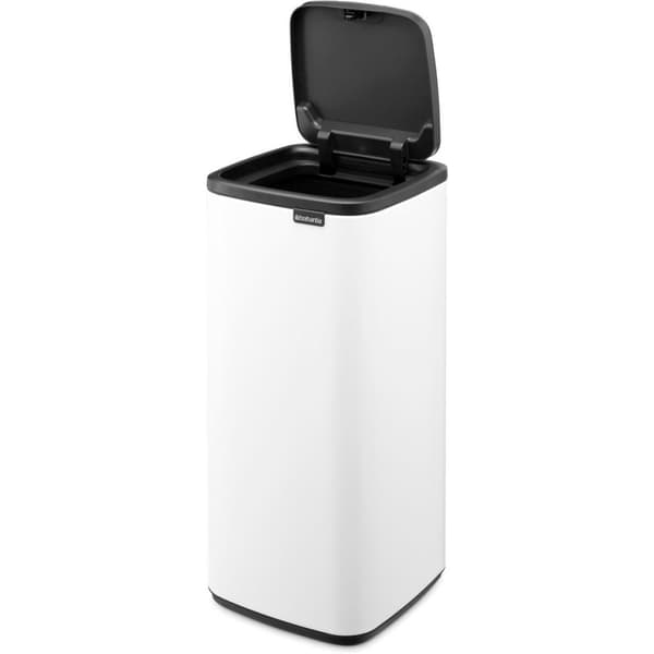 Brabantia Bo Touch Bin Waste Bin 30 L White