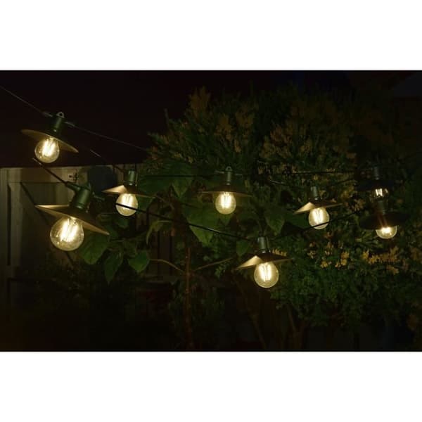 SMART SOLAR Vivo 365 20 L Solar String Lights - 8 Warm White LED Bulbs - 5.5 m