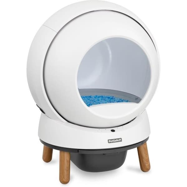PETSAFE SMART SPIN Self-Cleaning Litter Box - Connected - White