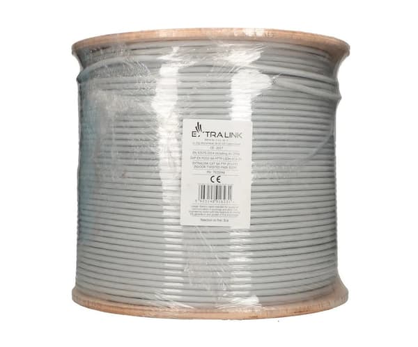 Extralink Twisted Pair CAT6A FTP V2 Indoor 500 M