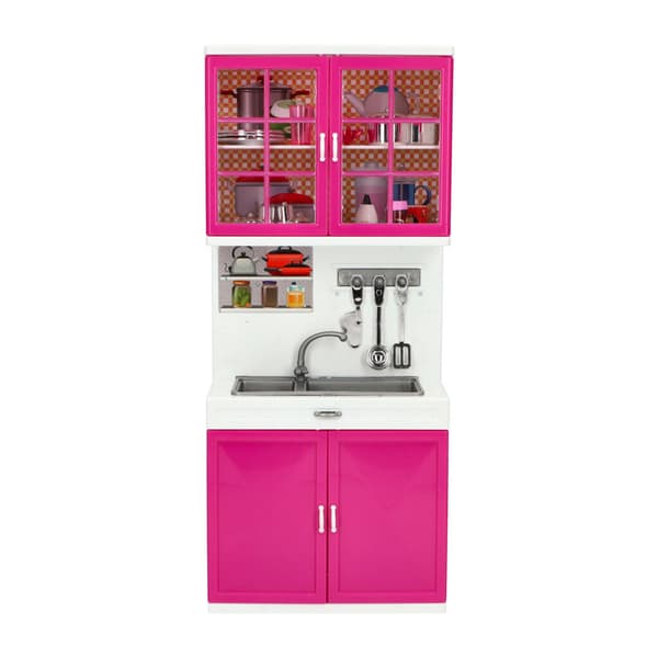 Fleur Kitchen Playset Sink with Cabinets