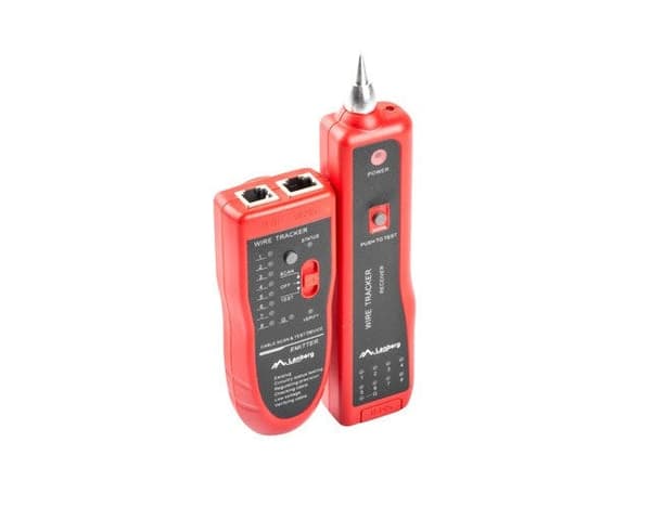 Lanberg NT-0501 Network Cable Tester Black Red