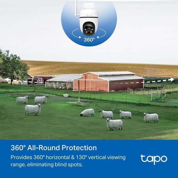 TP-Link Outdoor Pan/Tilt 4 G LTE Camera