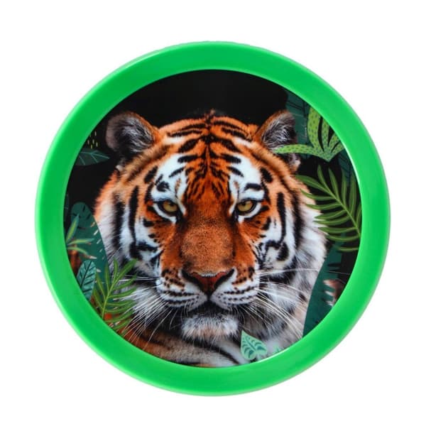 Mepal Campus Fruit Box 300 ml Green with Tiger Design